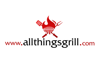 www.allthingsgrill.com logo design by megalogos