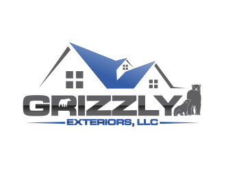 Grizzly Exteriors, LLC. logo design by qqdesigns