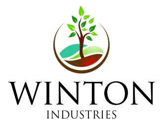 Winton Industries logo design by jetzu