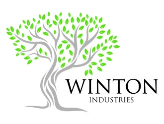 Winton Industries logo design by jetzu
