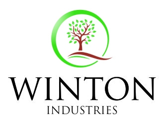 Winton Industries logo design by jetzu