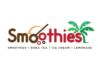 Smoothies & Ice Cream  logo design by Suvendu