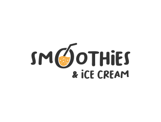 Smoothies &amp; Ice Cream  logo design by sokha