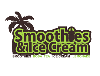 Smoothies & Ice Cream  logo design by coco