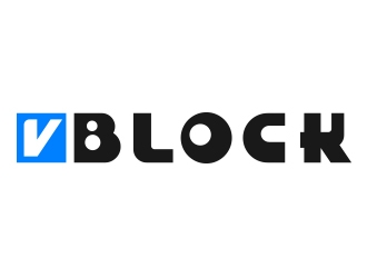 vBlock logo design by aqibahmed