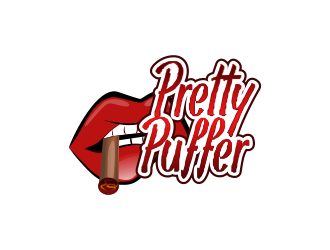 Pretty Puffer logo design by Akli