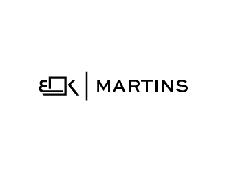 B K Martins logo design by mmyousuf
