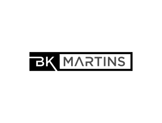 B K Martins logo design by afra_art