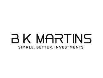 B K Martins logo design by bluespix