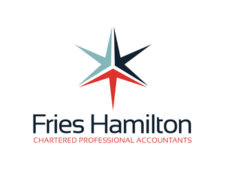 Fries Hamilton Chartered Professional Accountants logo design by kunejo