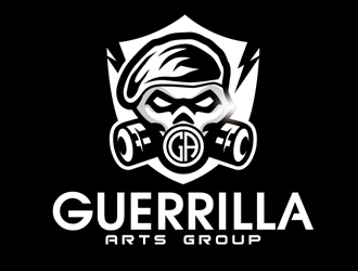 Guerrilla Arts Group or Guerrilla Arts logo design by logoguy