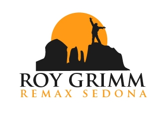 Roy Grimm ReMax Sedona  logo design by shravya