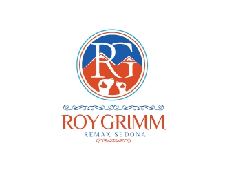 Roy Grimm ReMax Sedona  logo design by Suvendu