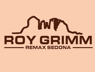 Roy Grimm ReMax Sedona  logo design by logoguy