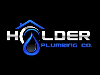 Holder Plumbing Co. logo design by Suvendu