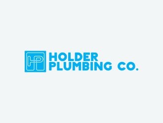 Holder Plumbing Co. logo design by nDmB