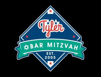 Bar Mitzvah Logo Baseball Themed logo design by reight