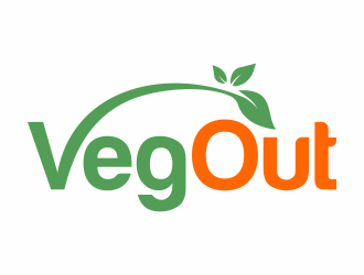 Veg Out  logo design by hidro