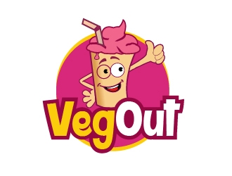 Veg Out  logo design by shravya
