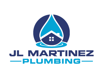 JL MARTINEZ PLUMBING INC. logo design by akilis13