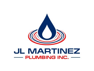 JL MARTINEZ PLUMBING INC. logo design by uttam