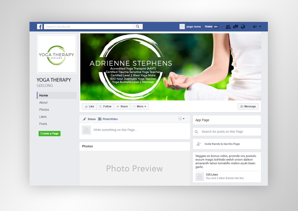 Yoga Therapy Geelong logo design by aamir