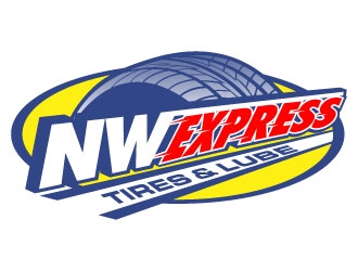 Northwest Express, Tires & Lube logo design by daywalker