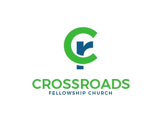 Crossroads Fellowship Church  logo design by MarkindDesign