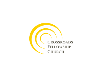 Crossroads Fellowship Church  logo design by Greenlight