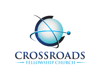 Crossroads Fellowship Church  logo design by tec343