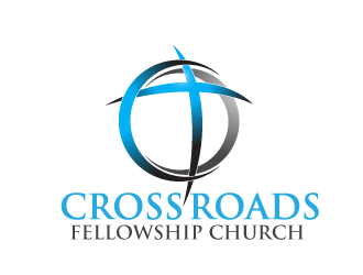 Crossroads Fellowship Church  logo design by tec343