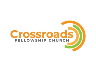 Crossroads Fellowship Church  logo design by jaize