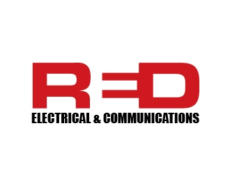 Red Electrical & Communications logo design by MarkindDesign