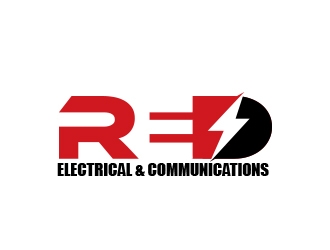 Red Electrical & Communications logo design by MarkindDesign