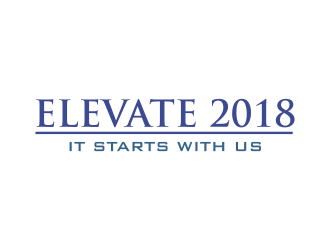 Elevate 2018 logo design by qqdesigns