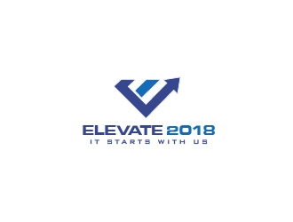 Elevate 2018 logo design by usef44
