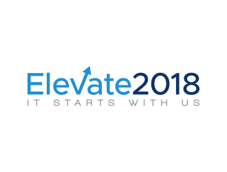 Elevate 2018 logo design by lexipej
