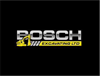 Bosch Excavating Ltd logo design by kimora