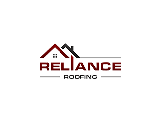 Reliance Roofing  logo design by blackcane