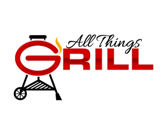 www.allthingsgrill.com logo design by Aelius