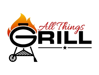 www.allthingsgrill.com logo design by Aelius