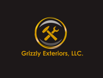 Grizzly Exteriors, LLC. logo design by Greenlight
