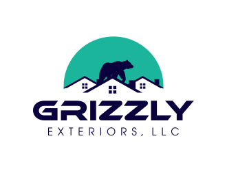 Grizzly Exteriors, LLC. logo design by JessicaLopes