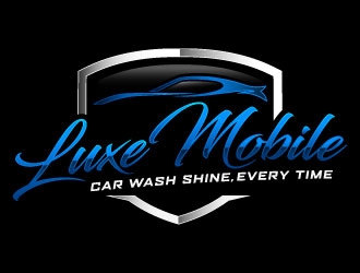 Luxe Mobile Car Wash Shine,Every Time logo design by daywalker