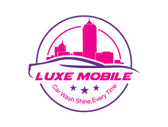 Luxe Mobile Car Wash Shine,Every Time logo design by firstmove