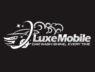 Luxe Mobile Car Wash Shine,Every Time logo design by YONK