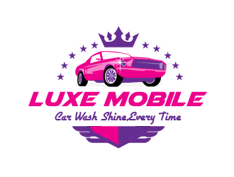 Luxe Mobile Car Wash Shine,Every Time logo design by firstmove