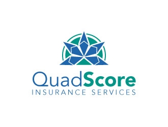 QuadScore Insurance Services logo design by uttam