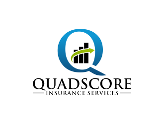 QuadScore Insurance Services logo design by togos