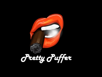 Pretty Puffer logo design by jaize